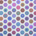 Loneta Estampada Círculos Multicolor - Ribes y Casals