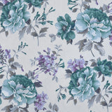 Printed Fabric Cotton Cloth Aqua - Ribes y Casals