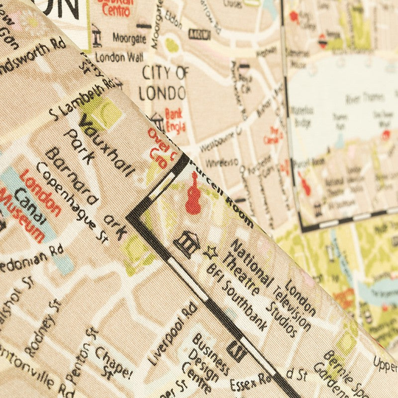Printed Cloth London Subway - Ribes y Casals