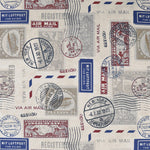 Printed Fabric Postcard Beige - Ribes y Casals
