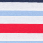 Printed Cloth Lines Red Blue - Ribes y Casals