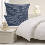 Printed Cloth Lines Red Blue - Ribes y Casals