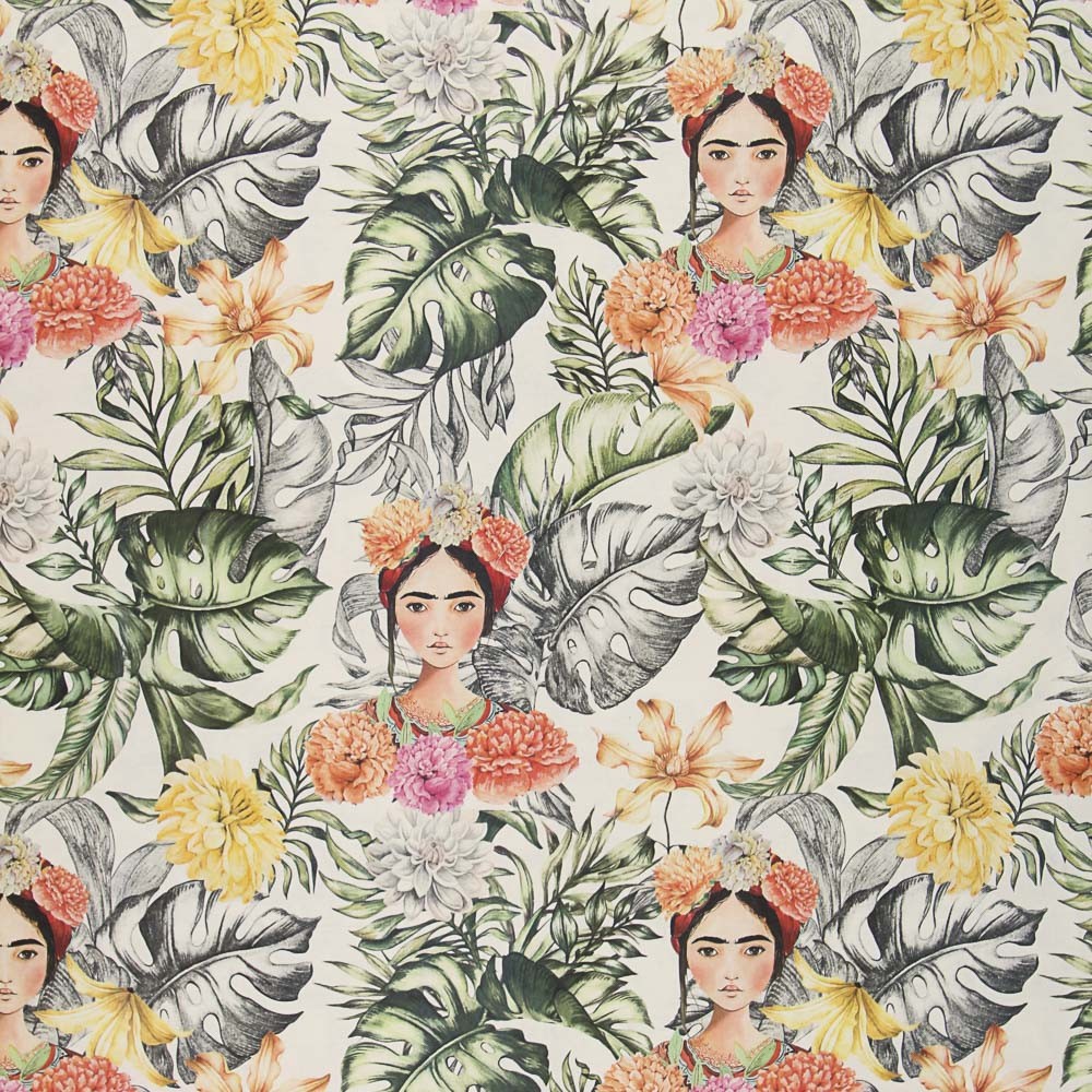 Frida Kahlo Tropical Canvas - Ribes y Casals
