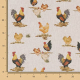 Canvas Rustic Chickens - Ribes y Casals