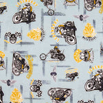 Canvas Harley Davidson Blue - Ribes y Casals