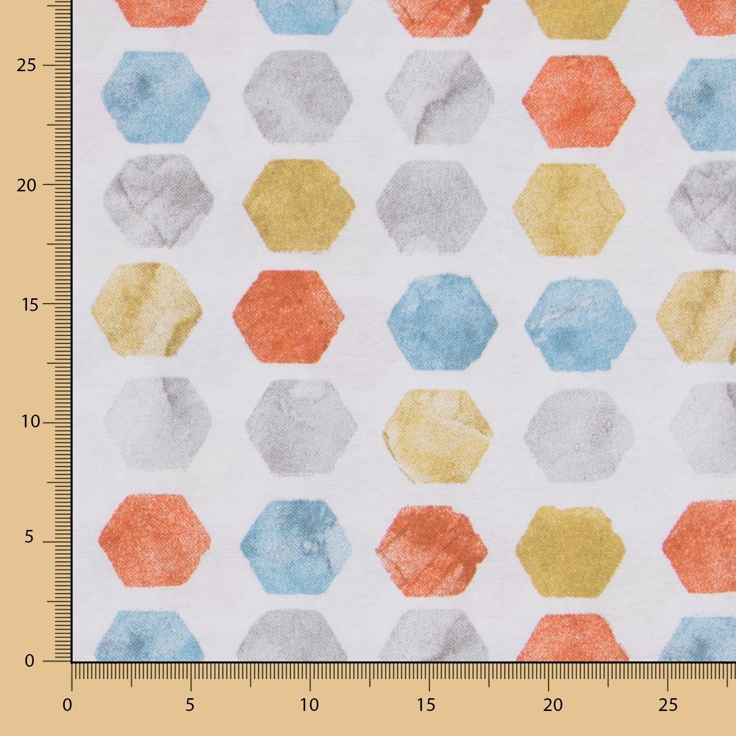 MultiColour Hexagonal Canvas - Ribes y Casals