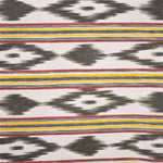 Canvas Printed Majorquine print Green Yellow - Ribes y Casals