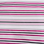 Black and Fuchsia Stripes Canvas - Ribes y Casals