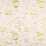 Gold Lurex Christmas Canvas - Ribes y Casals