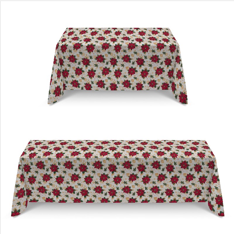 Christmas Cloth Big Holly - Ribes y Casals