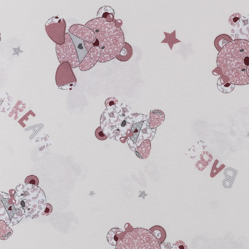Cloth Bear Cubs Pink - Ribes y Casals