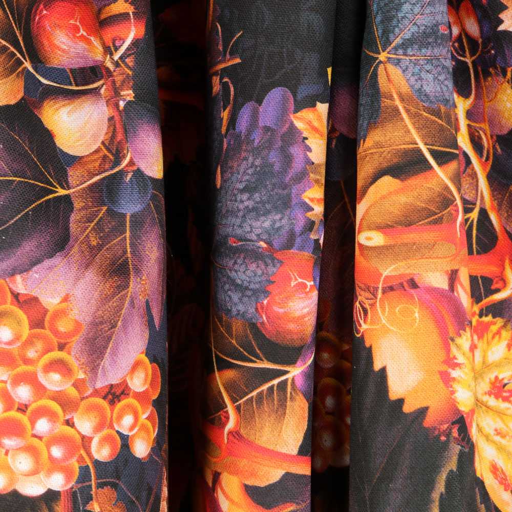 Loneta Panamá Frutas Morada - Ribes y Casals