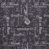 Canvas Rue de Paris Dark Grey - Ribes y Casals
