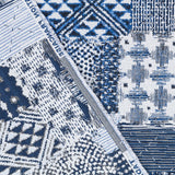 Upholstry Cloth Blocks Blue - Ribes y Casals