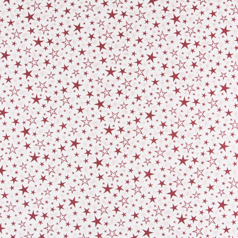 Upholstery Cloth Stars Red - Ribes y Casals
