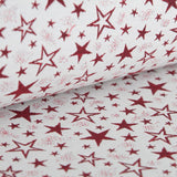 Upholstery Cloth Stars Red - Ribes y Casals