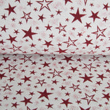 Upholstery Cloth Stars Red - Ribes y Casals