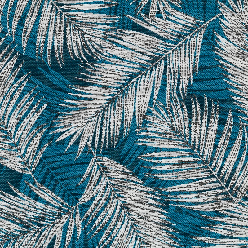 Upholstery Cloth Palm Trees Turquoise - Ribes y Casals