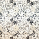 Woven Cloth Clock Ecru - Ribes y Casals
