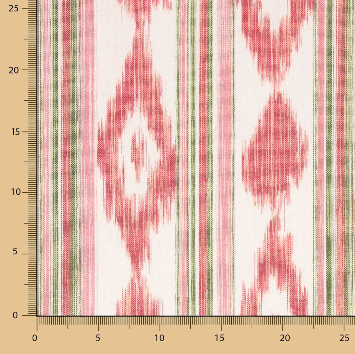 Mallorcan Cotton Canvas Red Illetes - Ribes y Casals