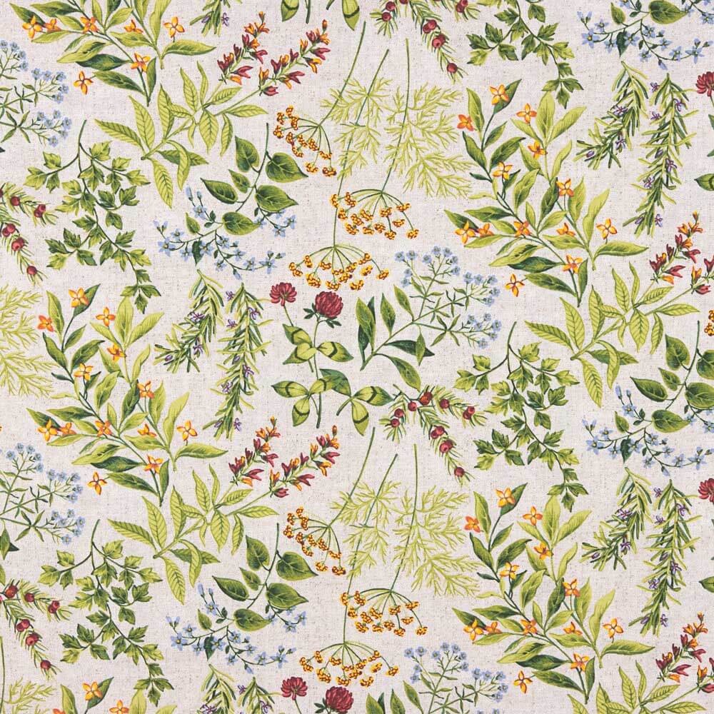 Rustic Christmas Tablecloth Fabric - Ribes y Casals