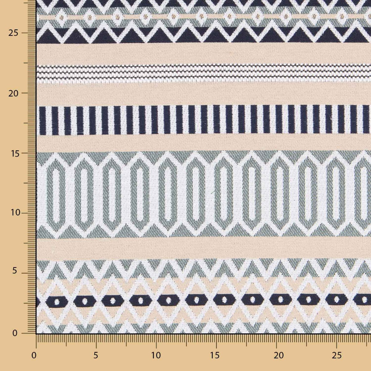 Tapicería Jacquard Bayadera Azul - Ribes y Casals