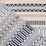 Tapicería Jacquard Bayadera Azul - Ribes y Casals