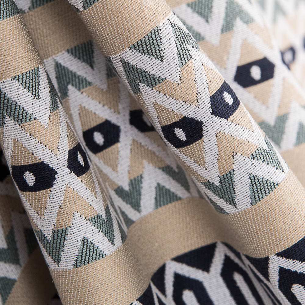 Tapicería Jacquard Bayadera Azul - Ribes y Casals