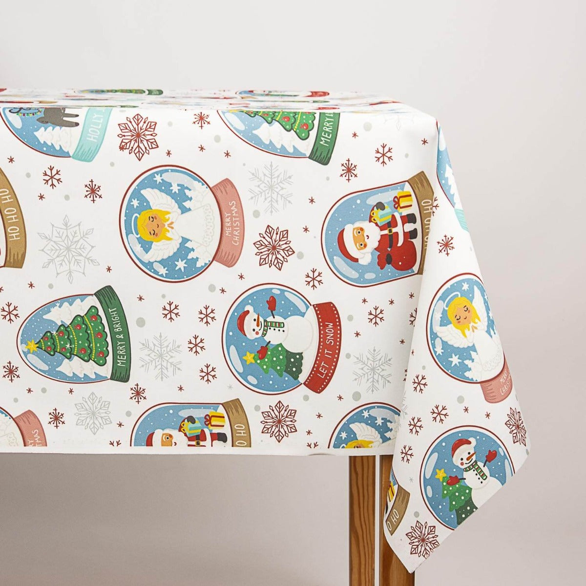 Christmas Ornament Print Panama Tablecloth - Ribes y Casals