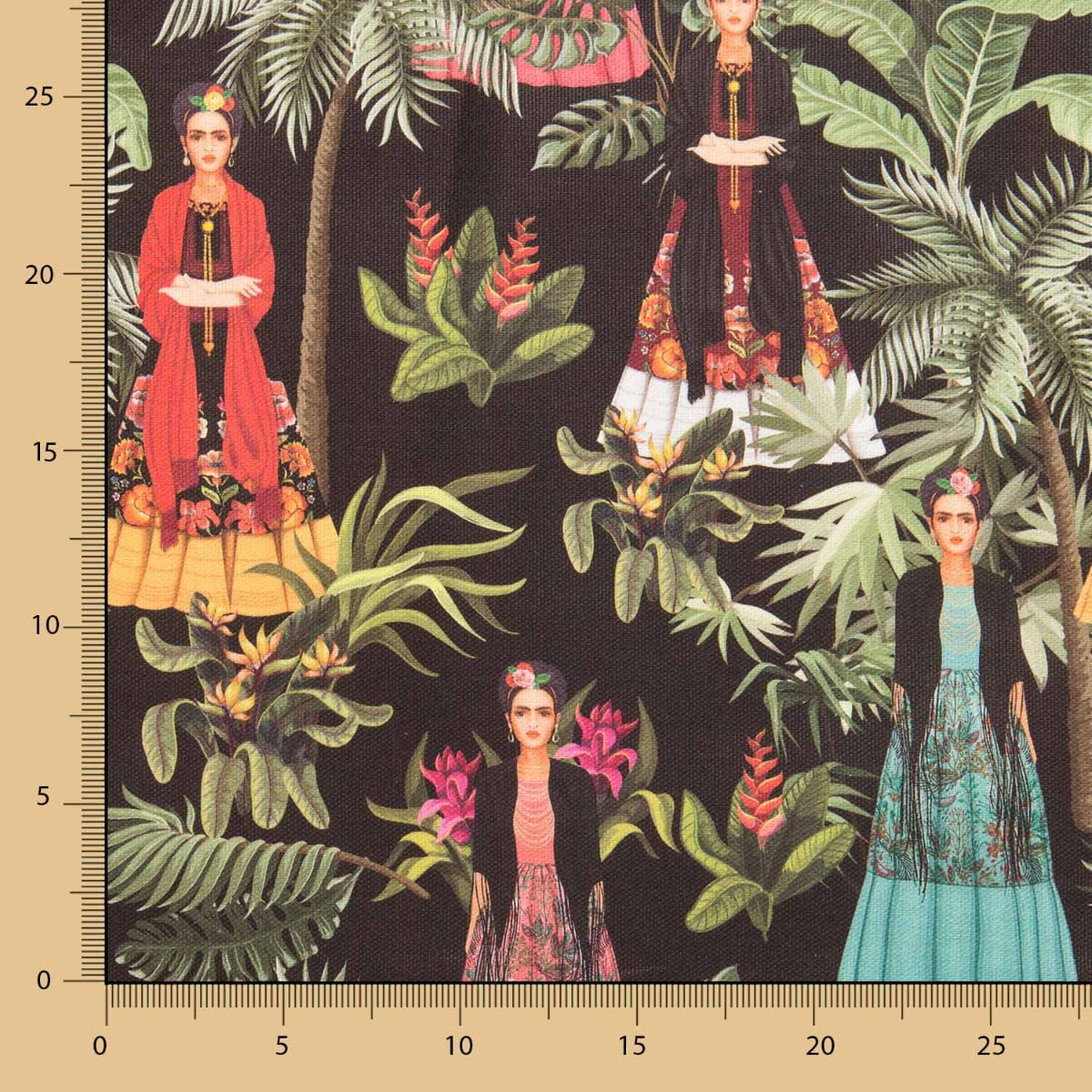 Botanic Frida Kahlo Canvas - Ribes y Casals