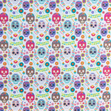 White Skulls Fine Canvas - Ribes y Casals