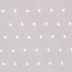 Loneta Corazones Fondo Gris - Ribes y Casals