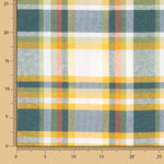 Canvas Checked Window Yellow – Blue - Ribes y Casals