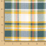 Canvas Checked Window Yellow – Blue - Ribes y Casals