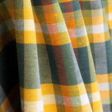 Canvas Checked Window Yellow – Blue - Ribes y Casals