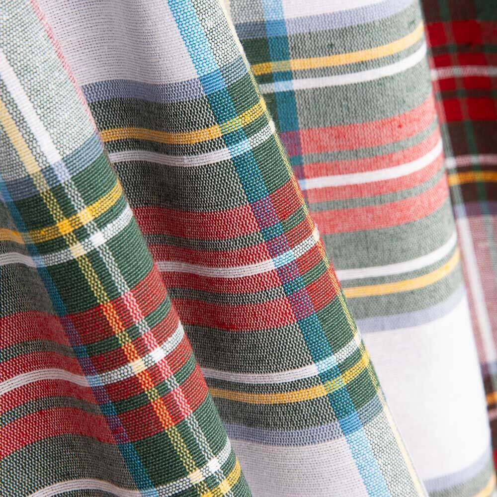 Canvas Checked Window Yellow – Red - Ribes y Casals