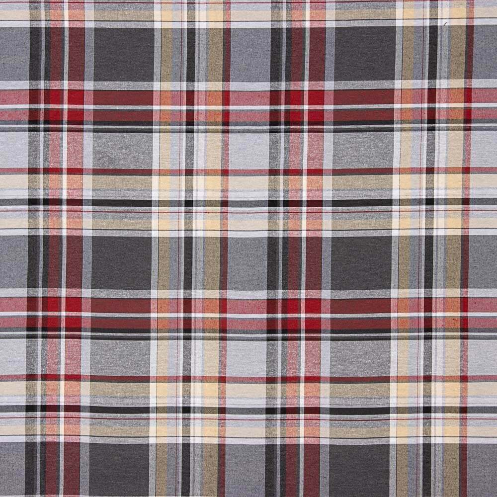 Canvas Checked Window Gray – Grana - Ribes y Casals