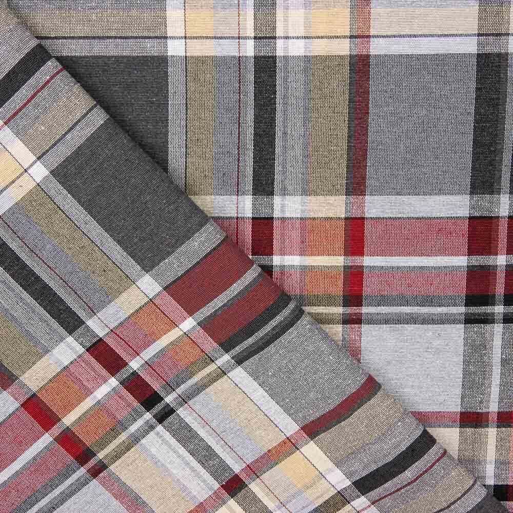 Canvas Checked Window Gray – Grana - Ribes y Casals