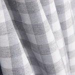 Canvas Checked Maxi Gray - Ribes y Casals