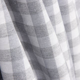 Canvas Checked Maxi Gray - Ribes y Casals