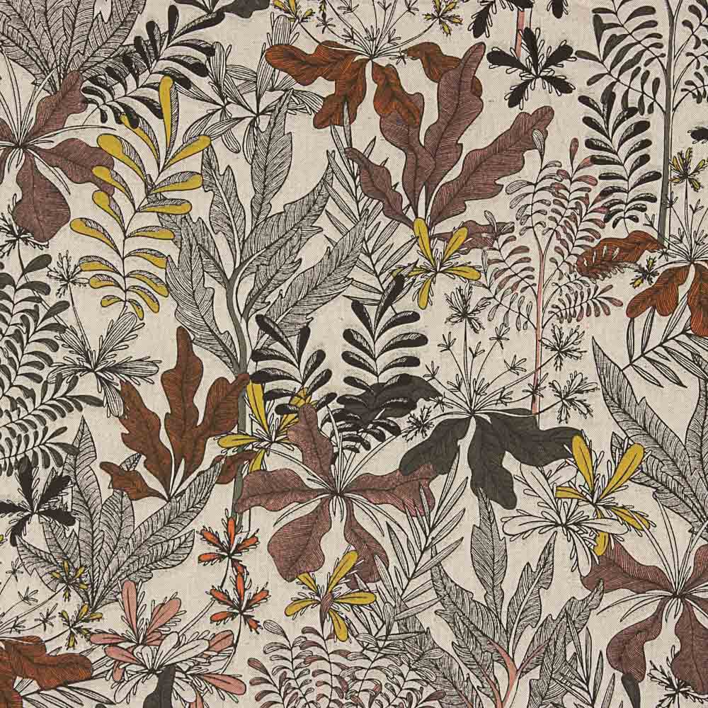 Green Flower Printed Culla Canvas - Ribes y Casals
