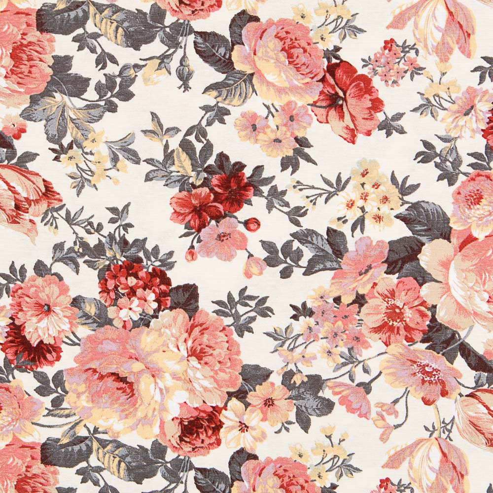 Vintage Pink Flower Canvas - Ribes y Casals