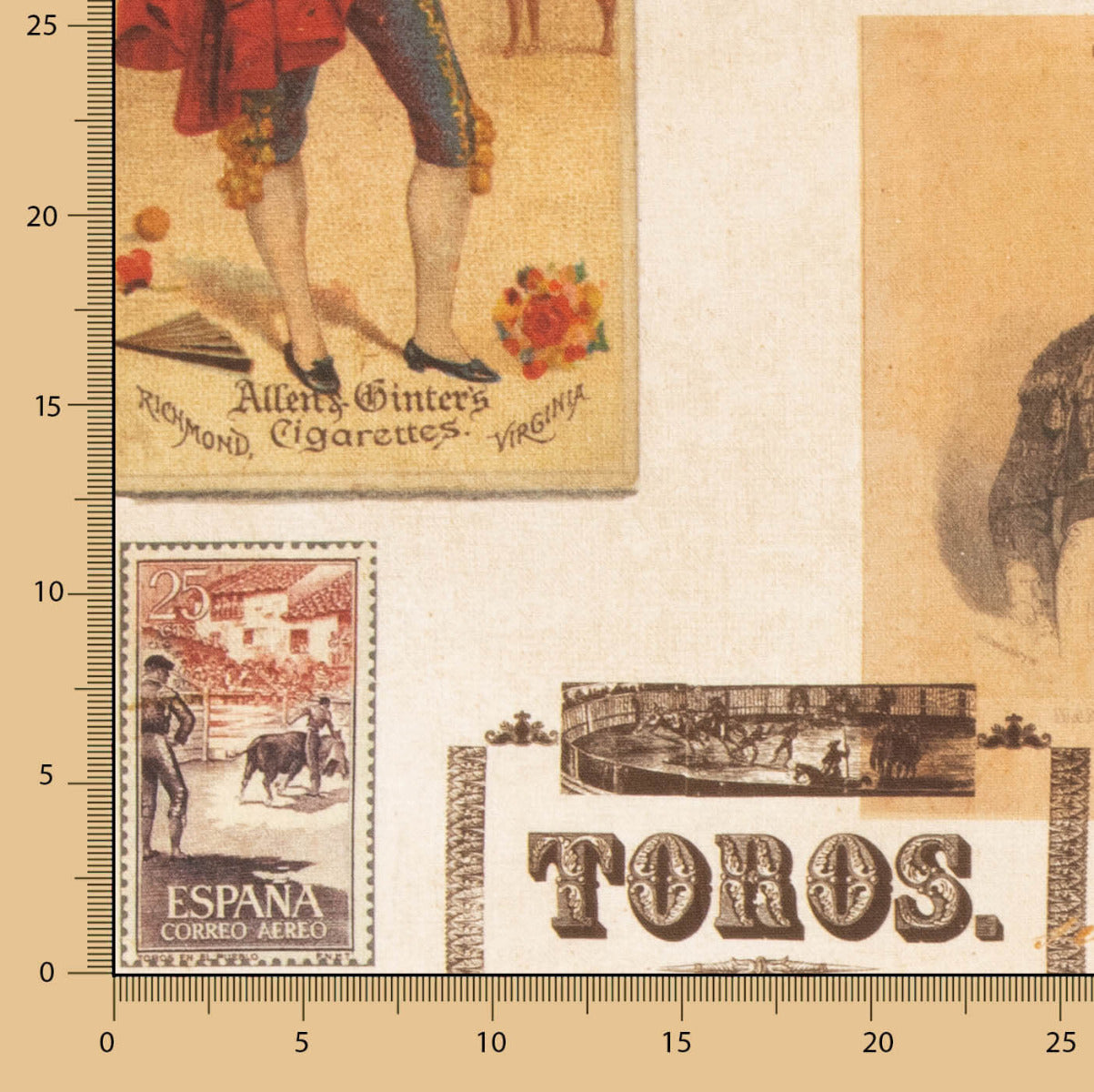 Half Panama Bullfighting Canvas - Ribes y Casals