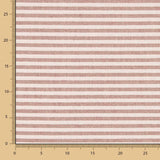 Rustic Mini Ruby Striped Canvas - Ribes y Casals