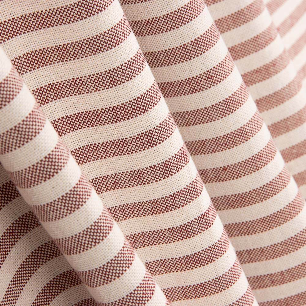 Rustic Mini Ruby Striped Canvas - Ribes y Casals
