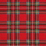 Christmas Lurex Canvas Red Checkered - Ribes y Casals
