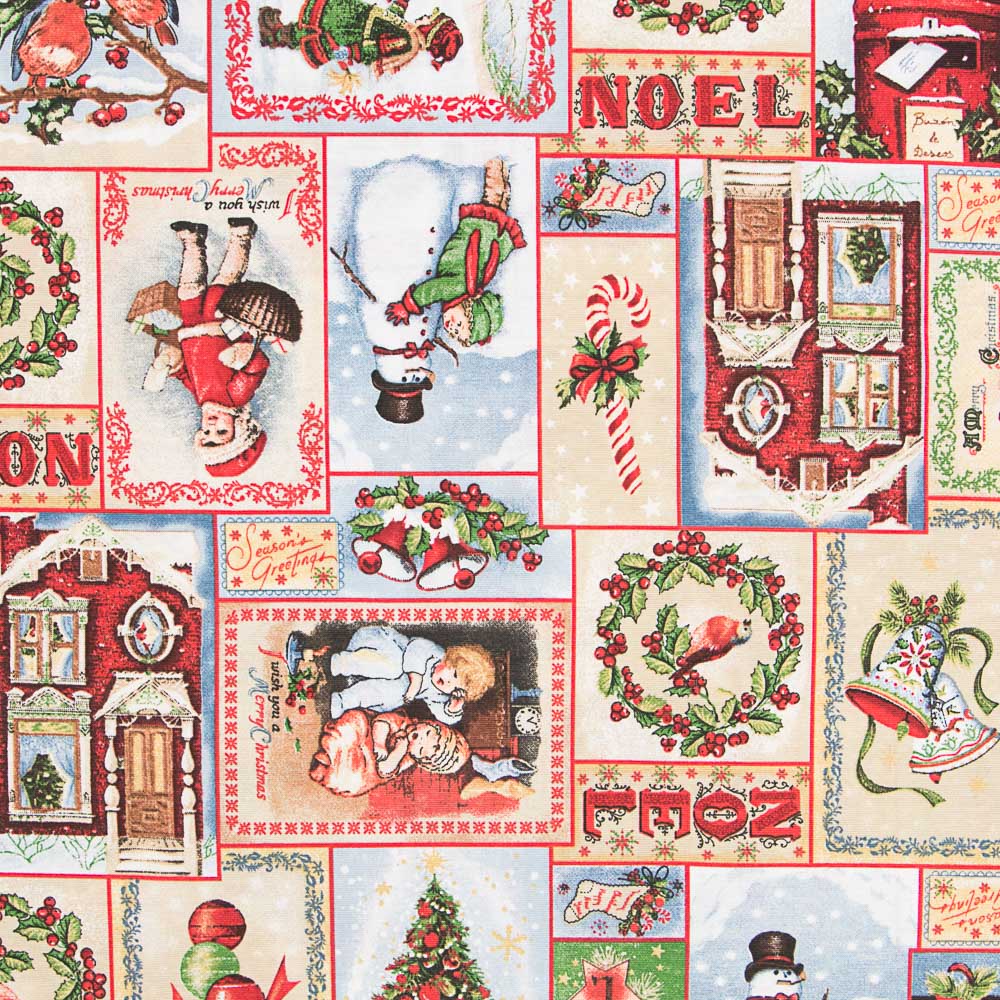 Loneta Navidad Patch 80's - Ribes y Casals