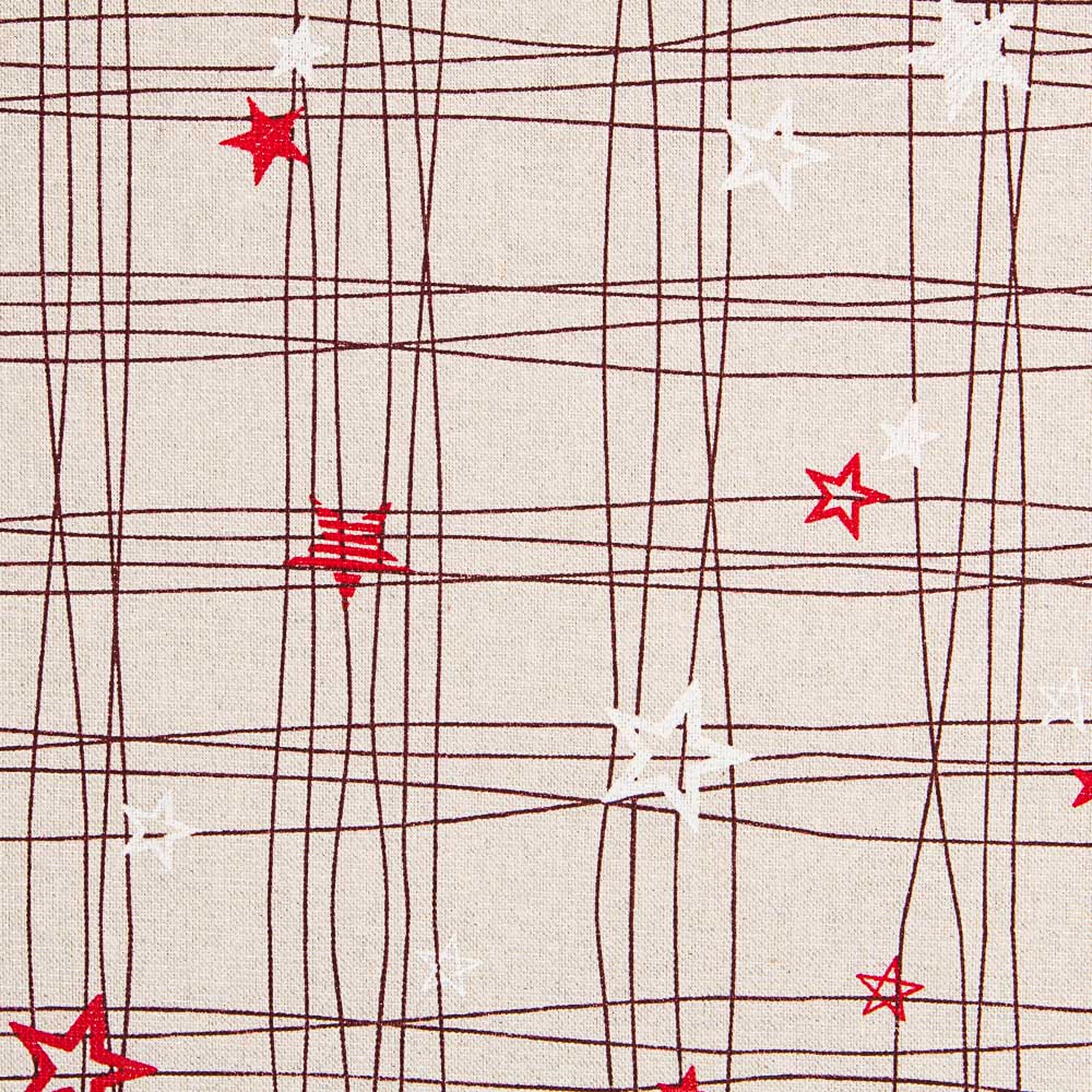 Rustic Canvas Flares Red Squares - Ribes y Casals