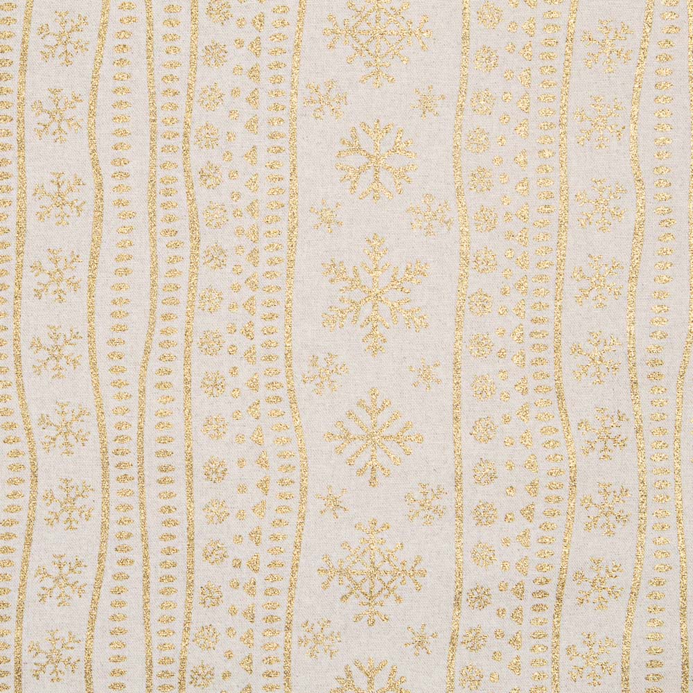 Rustic Gold Sequined Canvas - Ribes y Casals