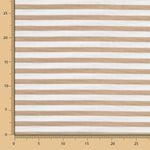 Loneta Rayas 9mm Beige - Ribes y Casals